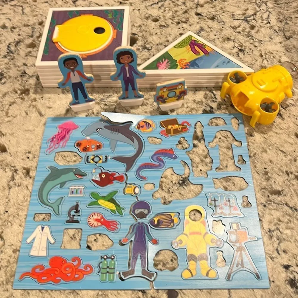 🌷MELISSA & DOUG MAGNETIVITY UNDERWATER ADVENTURE NWT